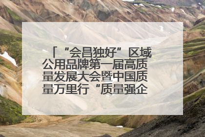 “会昌独好”区域公用品牌第一届高质量发展大会暨中国质量万里行“质量强企•质品行动”进会昌启动仪式成功举办