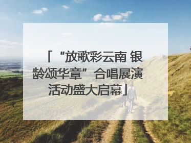 “放歌彩云南 银龄颂华章”合唱展演活动盛大启幕