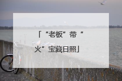 “老板”带“火”宝藏日照