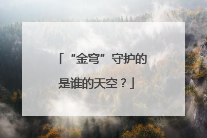 “金穹”守护的是谁的天空？