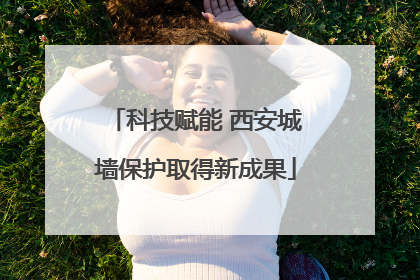 科技赋能 西安城墙保护取得新成果