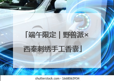 端午限定｜野兽派×西秦刺绣手工香囊