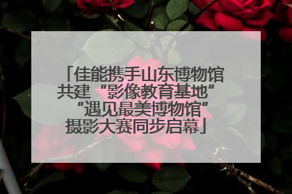 佳能携手山东博物馆共建“影像教育基地” “遇见最美博物馆”摄影大赛同步启幕