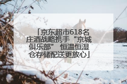 京东超市618名庄酒战略携手“京城俱乐部” 恒温恒湿仓存储配送更放心