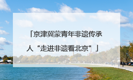 京津冀蒙青年非遗传承人“走进非遗看北京”