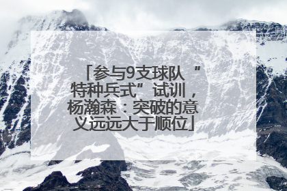 参与9支球队“特种兵式”试训，杨瀚森：突破的意义远远大于顺位