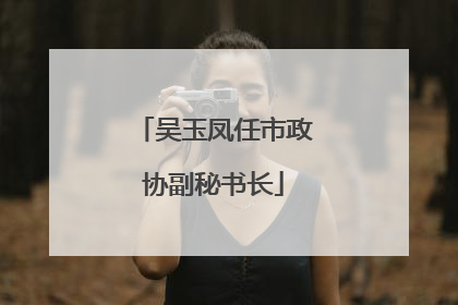 吴玉凤任市政协副秘书长