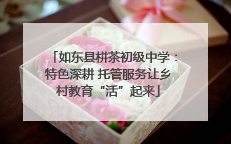 如东县栟茶初级中学：特色深耕 托管服务让乡村教育“活”起来