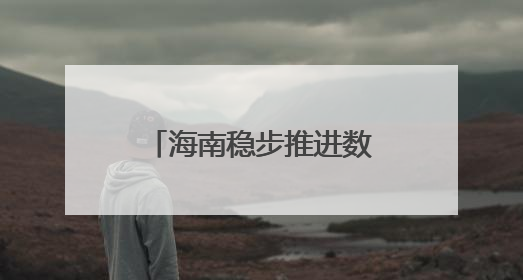 海南稳步推进数据安全有序流动