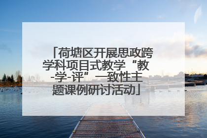 荷塘区开展思政跨学科项目式教学“教-学-评”一致性主题课例研讨活动