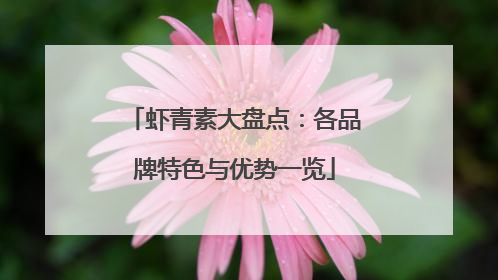 虾青素大盘点：各品牌特色与优势一览