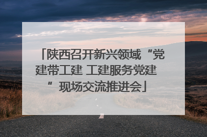 陕西召开新兴领域“党建带工建 工建服务党建”现场交流推进会