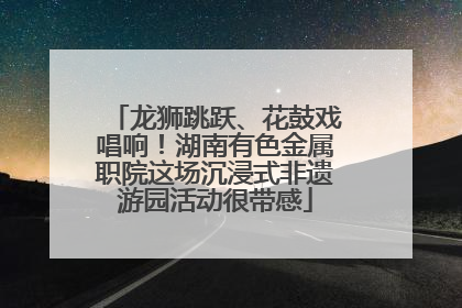 龙狮跳跃、花鼓戏唱响！湖南有色金属职院这场沉浸式非遗游园活动很带感