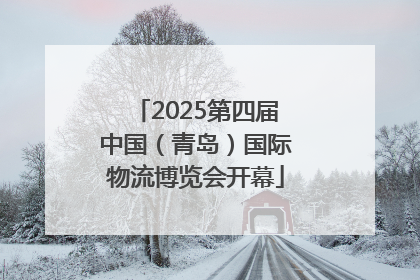 2025第四届中国（青岛）国际物流博览会开幕